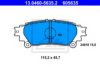 ATE 13.0460-5635.2 Brake Pad Set, disc brake